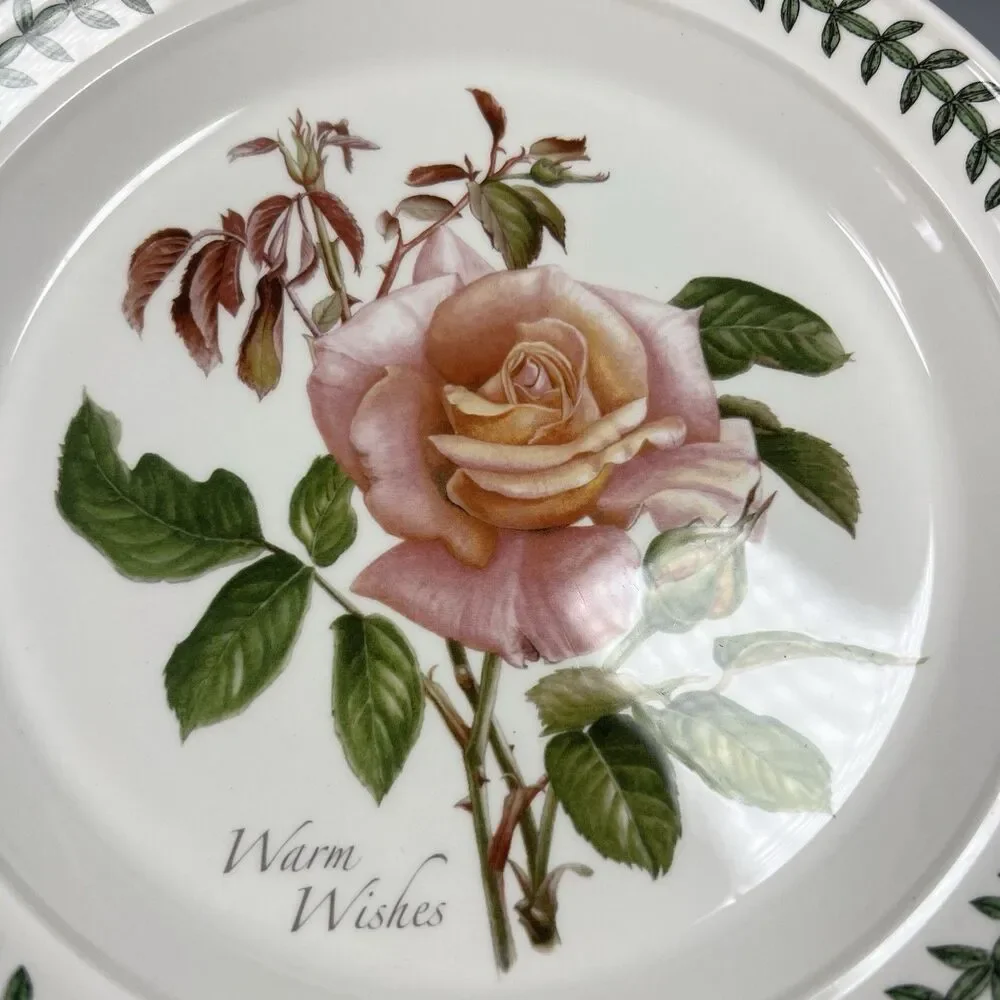 PORTMEIRION Botanic Roses Warm Wishes 8.5